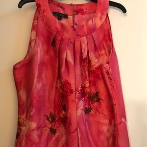 Lafayette 148 Linen/Silk Sleeveless Top